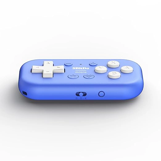 8BITDO GAMEPAD MICRO BLUETOOTH (BLUE) - 3