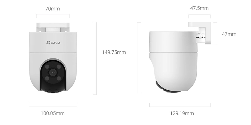 EZVIZ CAMARA WIFI CS-H8C   (5MP) - 2
