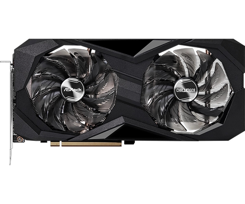 ASROCK RADEON RX7600 CHALLENGER 8GB OC DDR6 - 2