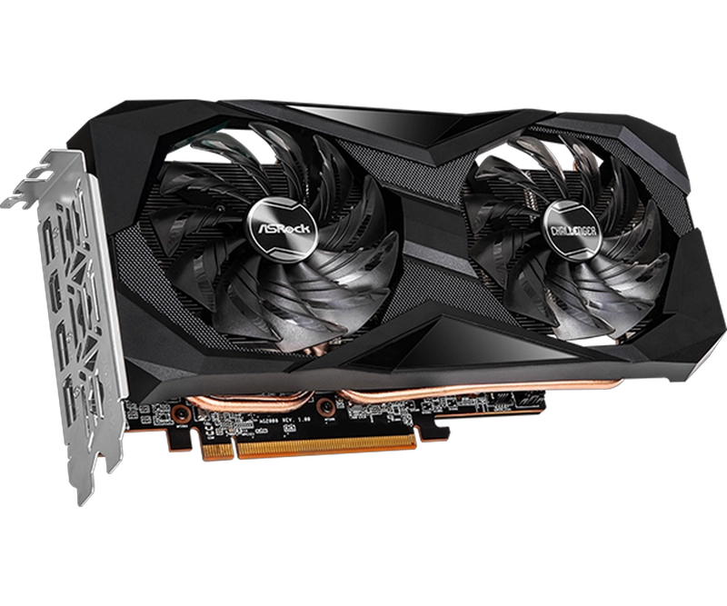 ASROCK RADEON RX7600 CHALLENGER 8GB OC DDR6 - 3