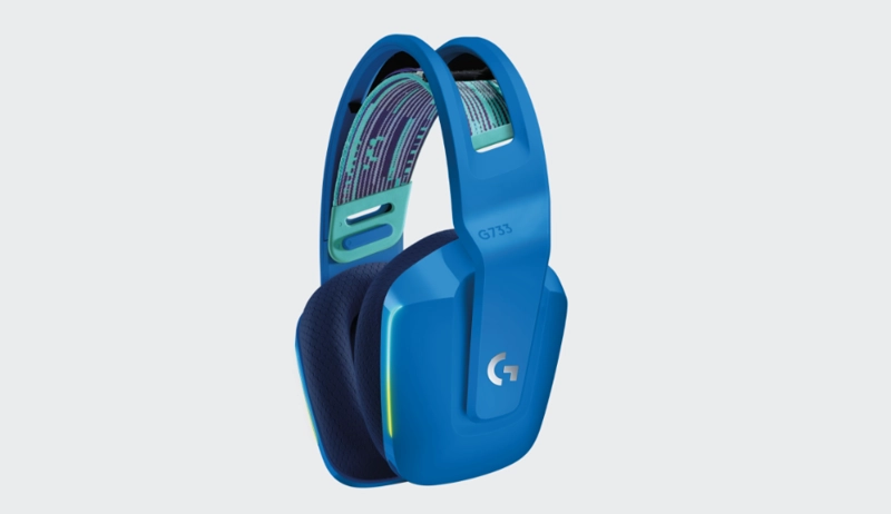 LOGITECH AUDIFONOS INALAMBRICOS G SERIES G733 AZUL CON LUZ RGB - 2