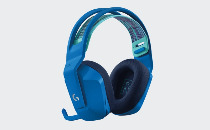 LOGITECH AUDIFONOS INALAMBRICOS G SERIES G733 AZUL CON LUZ RGB - 3