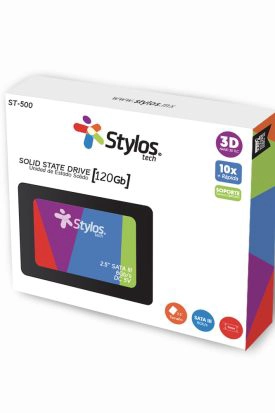 STYLOS SSD 120GB SATA 3 BLACK - 2