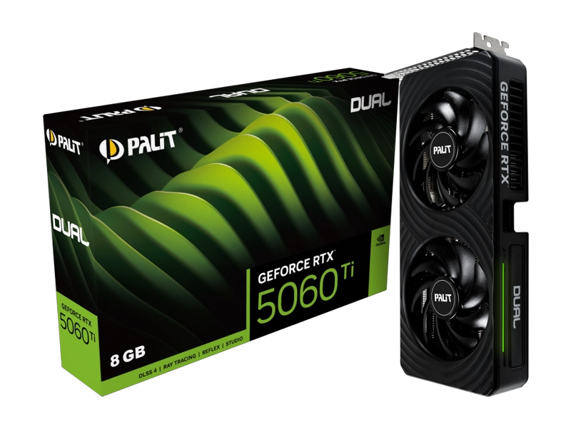 PALIT RTX5060TI DUAL 8GB GDDR7 128BIT - 1