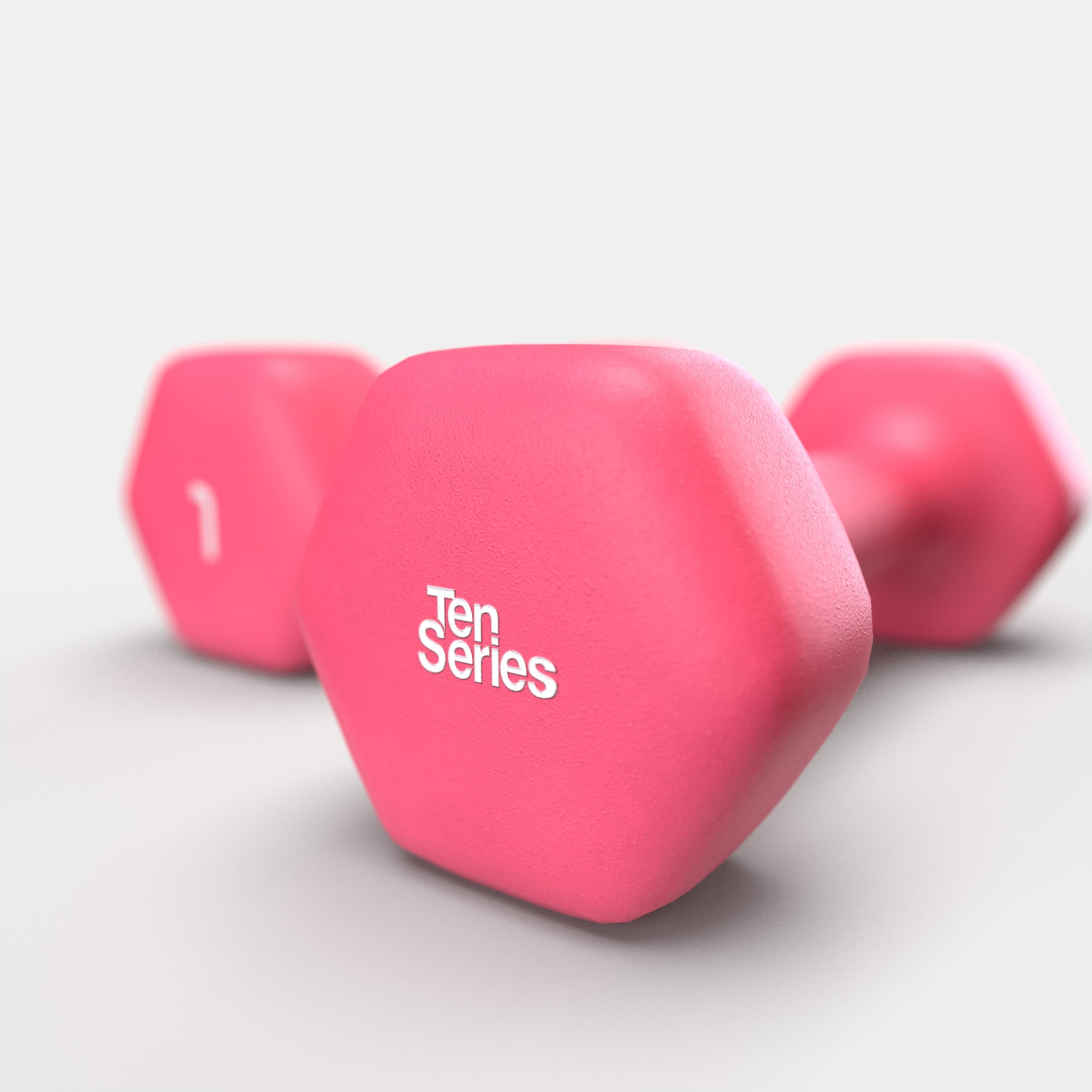 PAR MANCUERNA NEOPRENE  1 KG TEN SERIES - 3