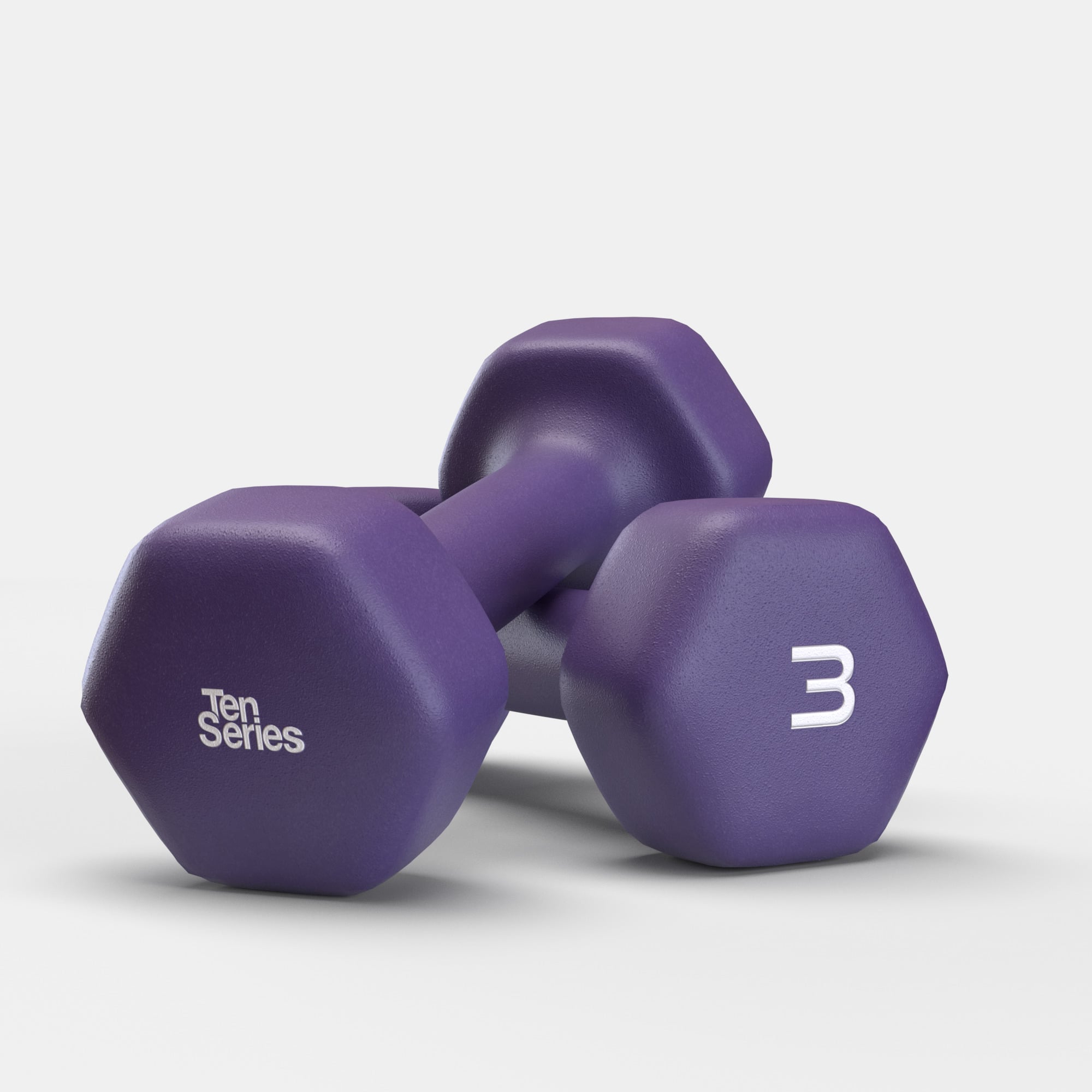PAR MANCUERNAS NEOPRENE 3 KG TEN SERIES - 2