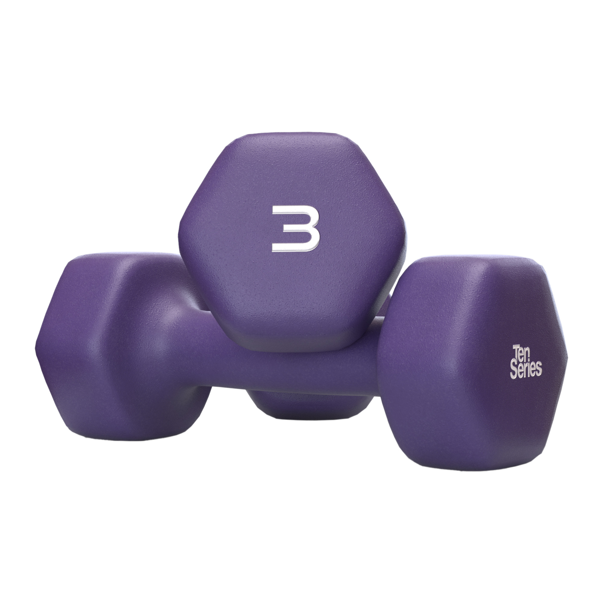 PAR MANCUERNAS NEOPRENE 3 KG TEN SERIES - 4