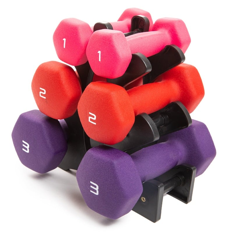 SET MANCUERNA NEOPRENE 12 KG TEN SERIES - 1