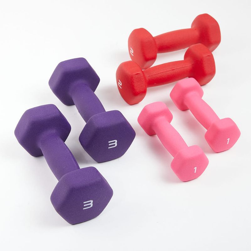 SET MANCUERNA NEOPRENE 12 KG TEN SERIES - 3