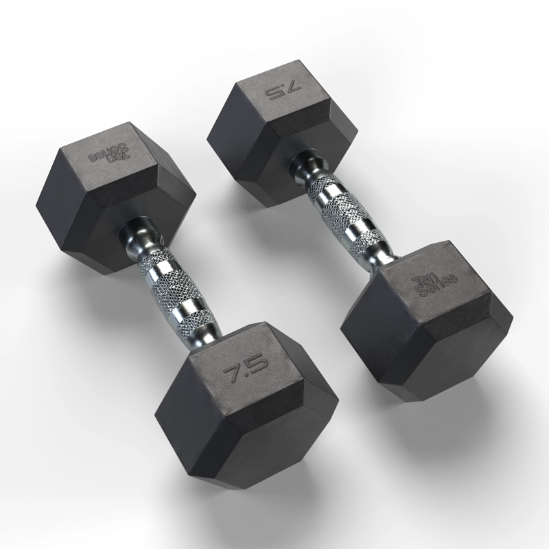 MANCUERNA HEXAGONAL  7.5 KG TEN SERIES - 5