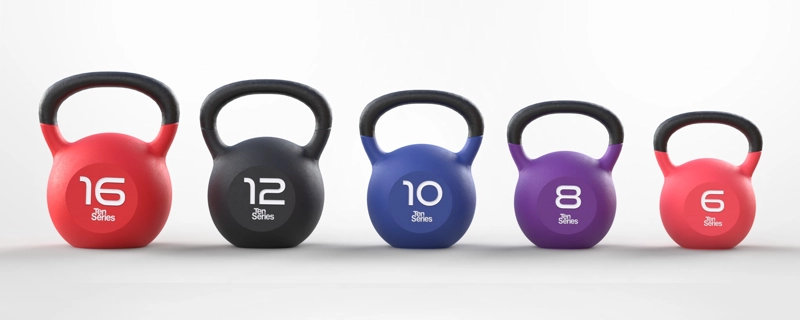 KETTLEBELL NEOPRENE 12 KG TEN SERIES - 5