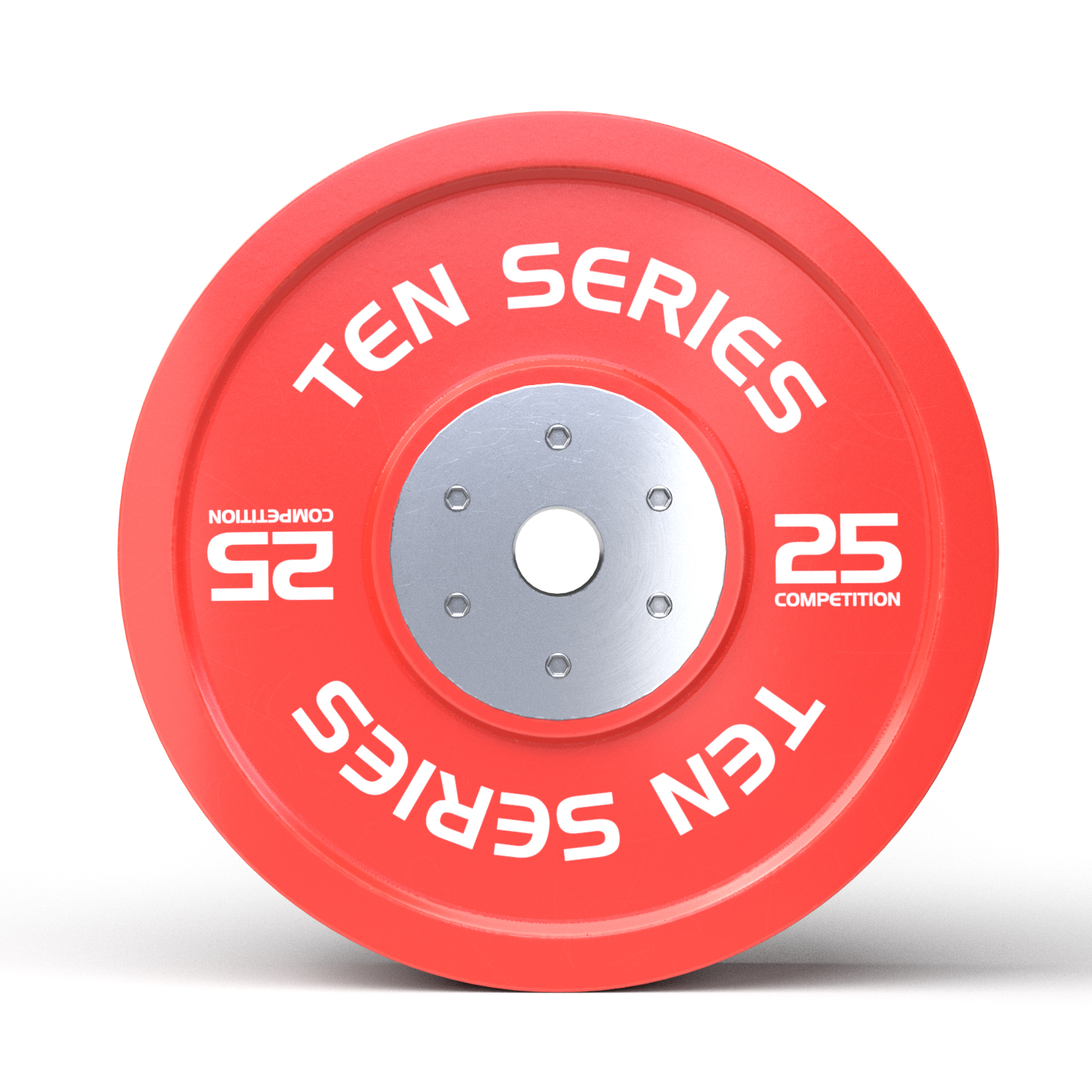 DISCO OLÍMPICO TEN SERIES CAUCHO 25 KG COMPETICION - 2