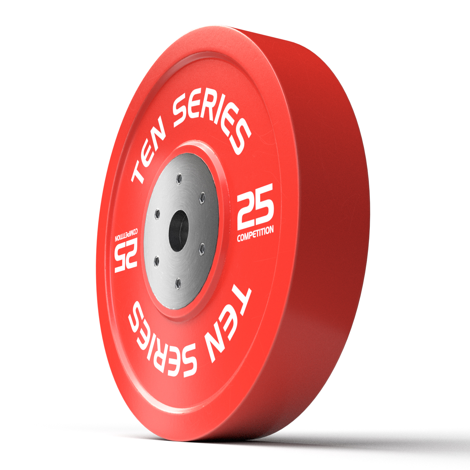 DISCO OLÍMPICO TEN SERIES CAUCHO 25 KG COMPETICION - 3