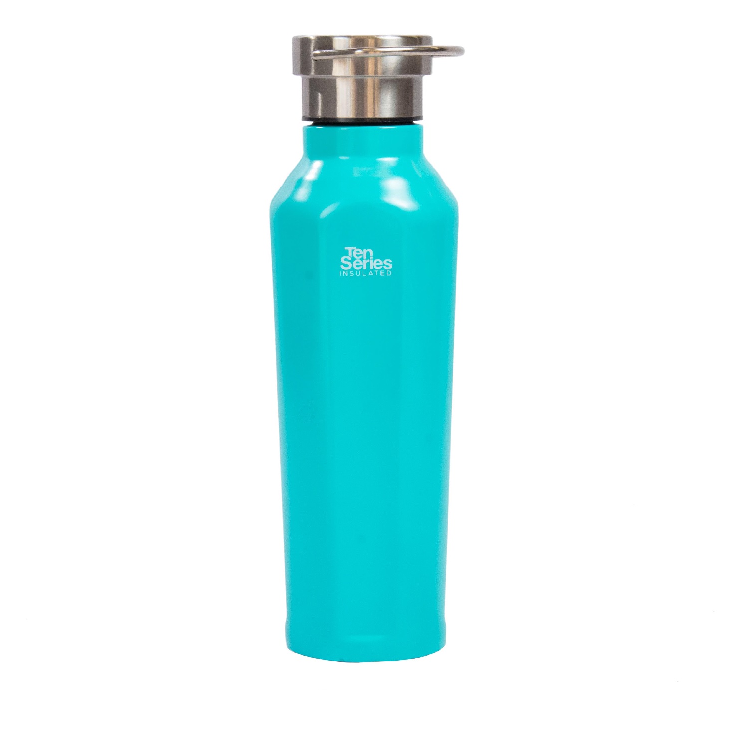 BOTELLA TEN SERIES 500ML ACERO VERDE - 1