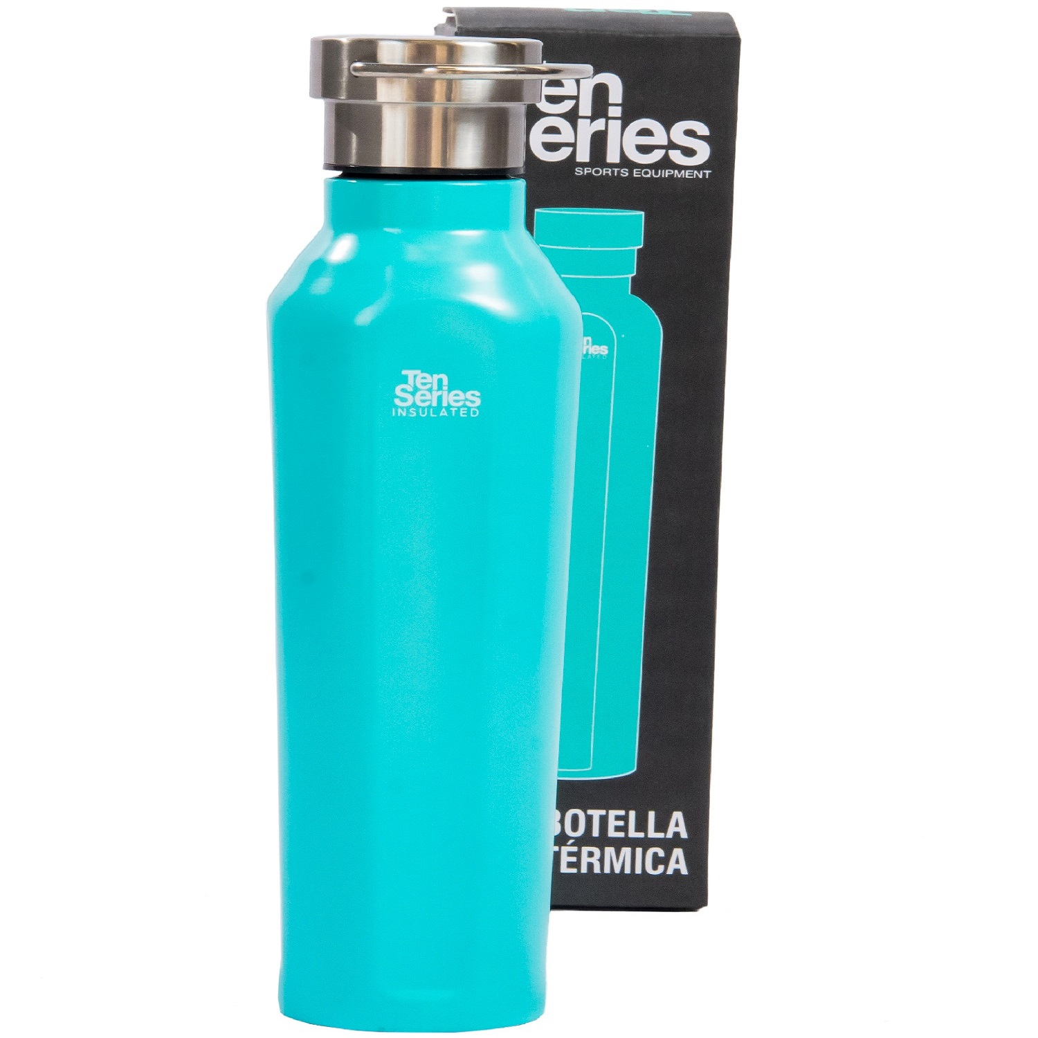BOTELLA TEN SERIES 500ML ACERO VERDE - 2