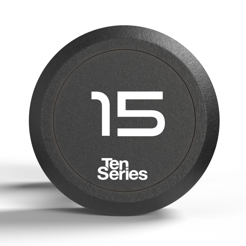 MANCUERNA ROUND STEEL 15 KG TEN SERIES - 3