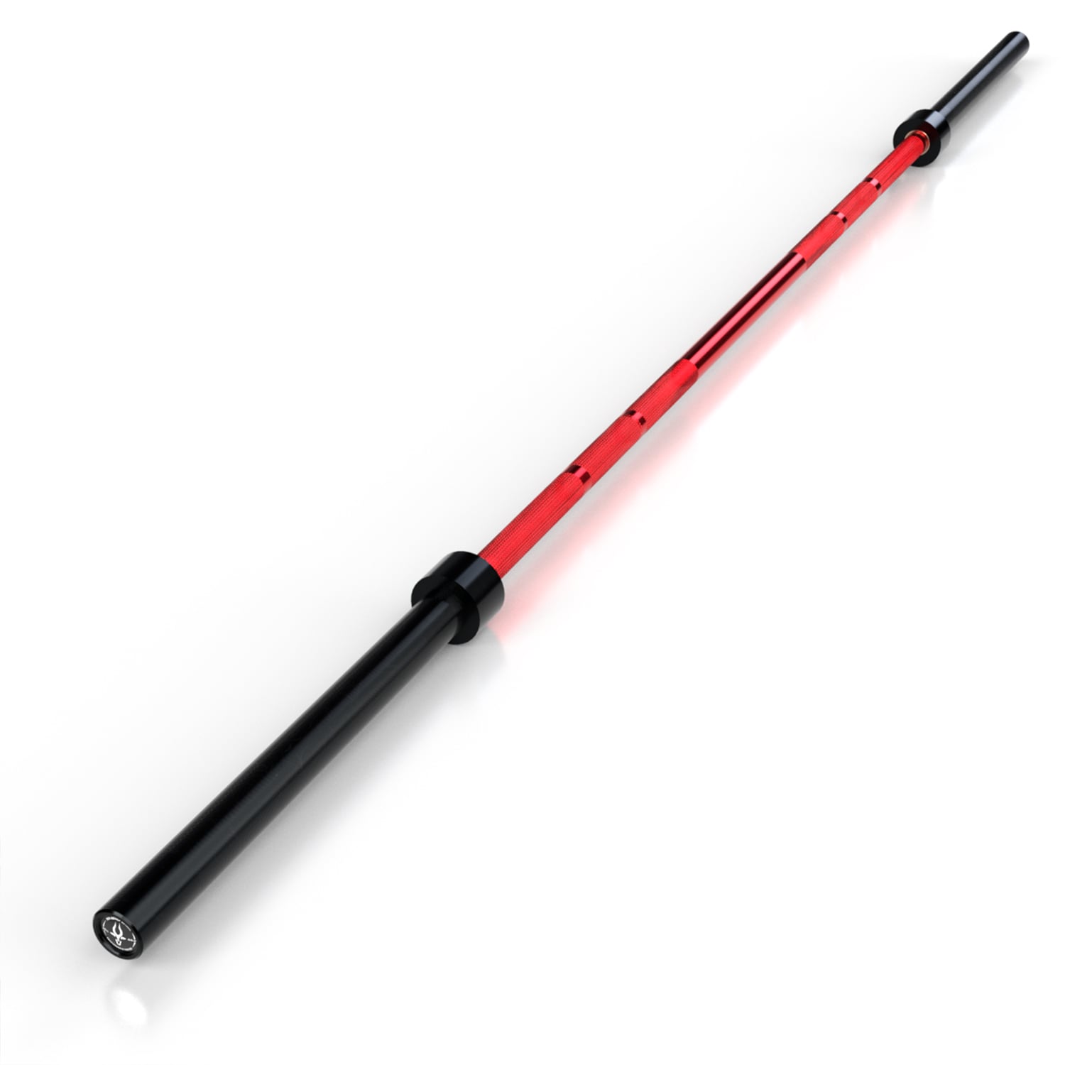BARRA OLIMPICA DE COMPETICION RED & BLACK 15 KG TEN SERIES - 1