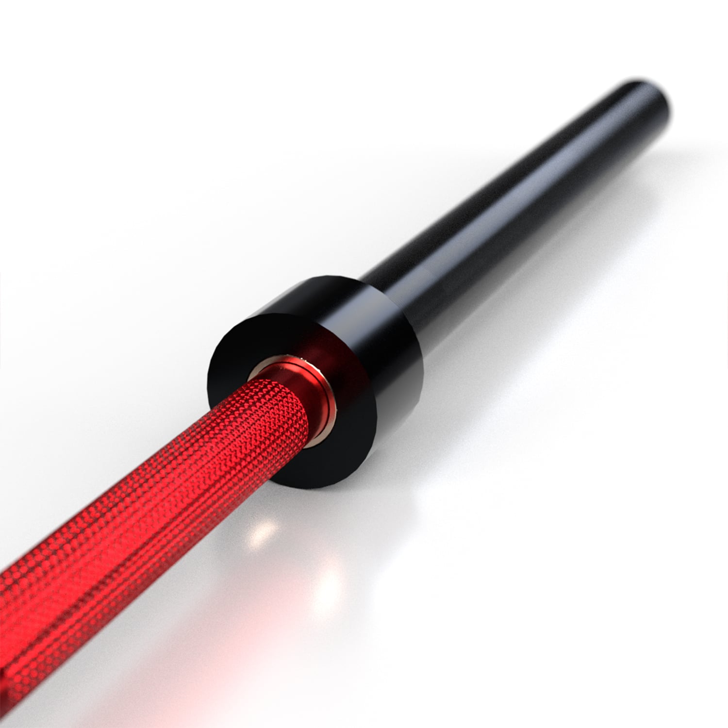 BARRA OLIMPICA DE COMPETICION RED & BLACK 15 KG TEN SERIES - 5