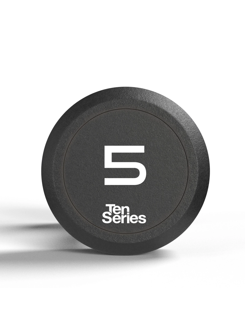 MANCUERNA ROUND STEEL 5 KG TEN SERIES - 3