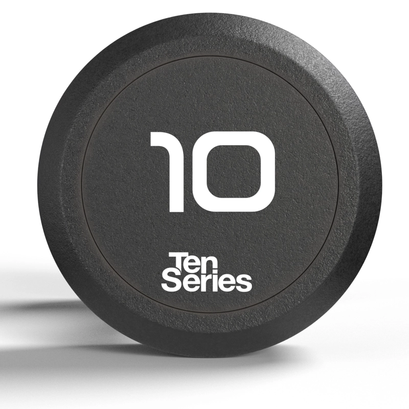 MANCUERNA ROUND STEEL 10 KG TEN SERIES - 3