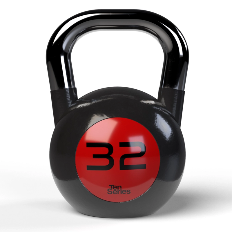 KETTLEBELL RUBBER 32 KG TEN SERIES - 1