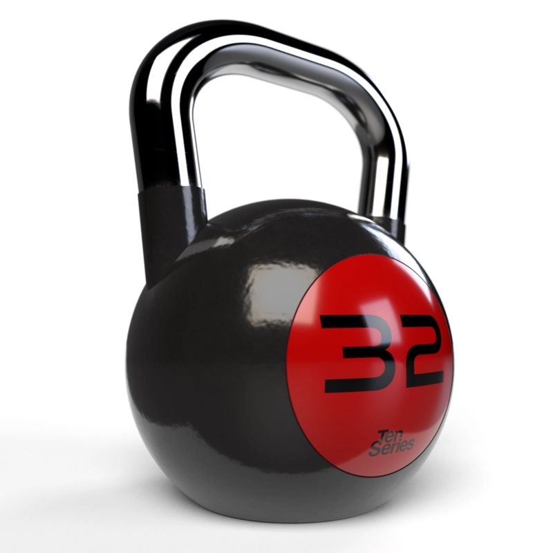 KETTLEBELL RUBBER 32 KG TEN SERIES - 3