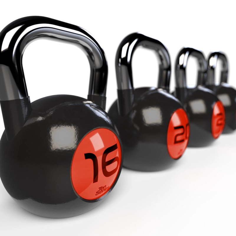 KETTLEBELL RUBBER 32 KG TEN SERIES - 4