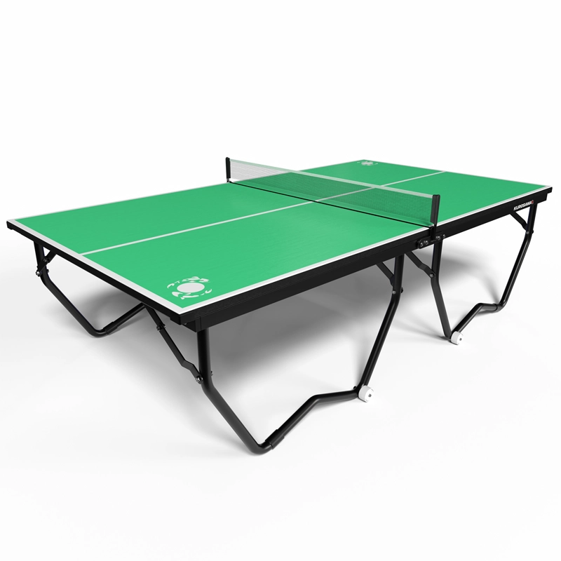 MESA DE PING PONG KUROSAWA ASAGI VERDE ACERO 152.5 CM X 274 CM - 2