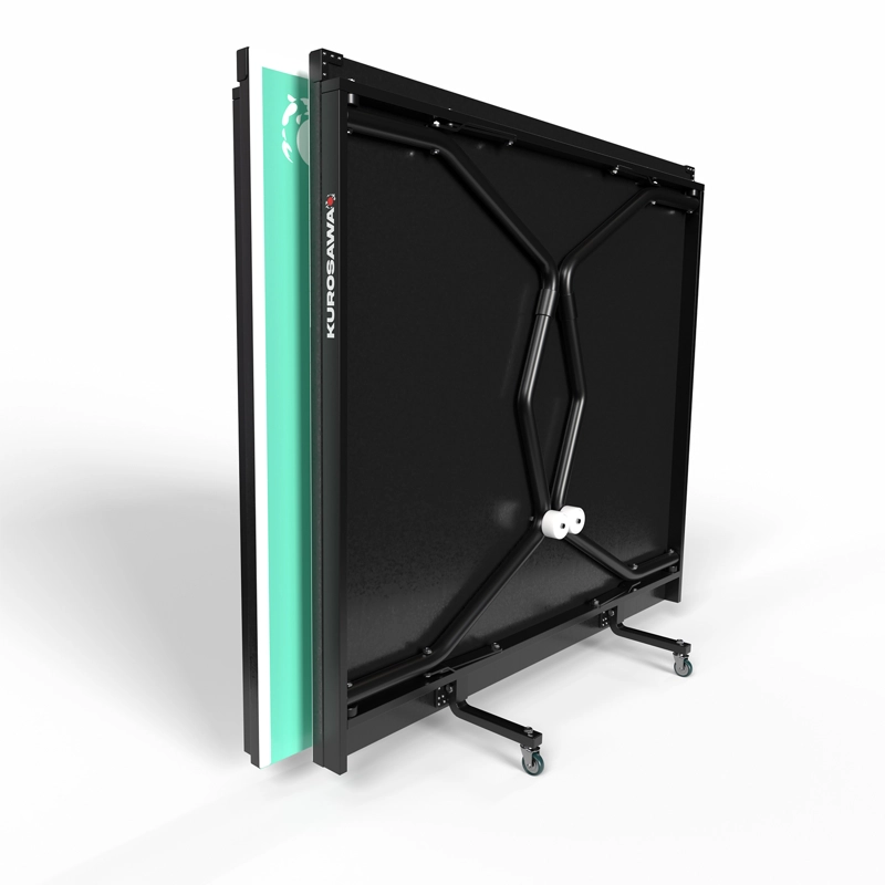 MESA DE PING PONG KUROSAWA ASAGI VERDE ACERO 152.5 CM X 274 CM - 3