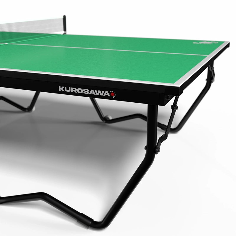 MESA DE PING PONG KUROSAWA ASAGI VERDE ACERO 152.5 CM X 274 CM - 5
