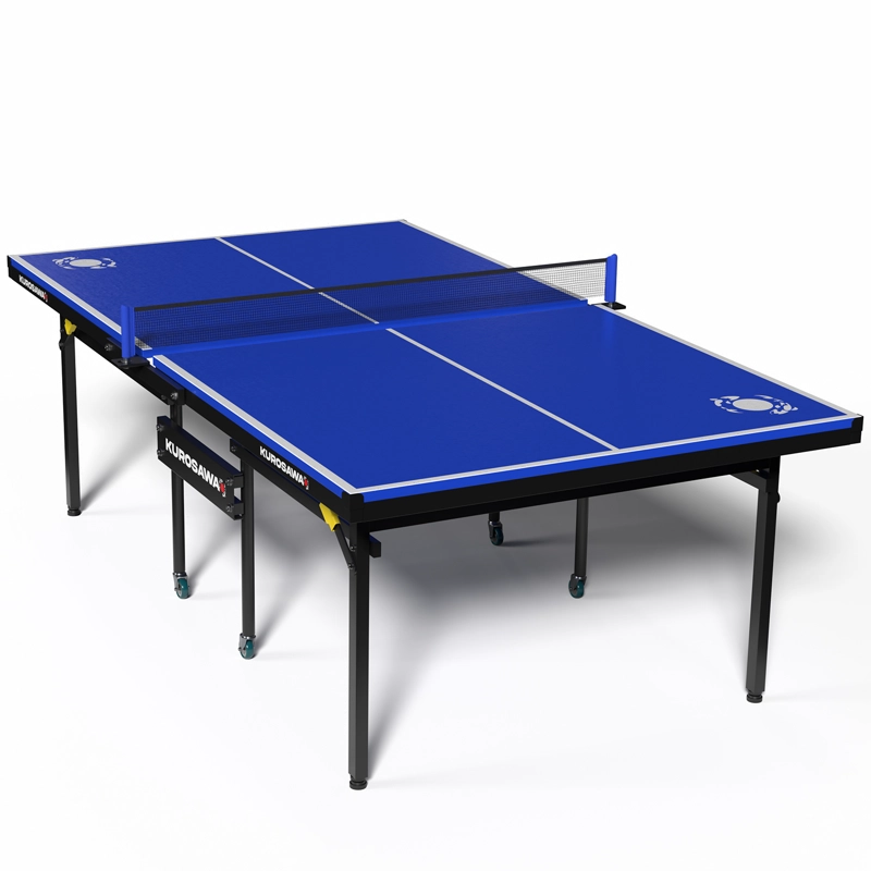 MESA DE PING PONG KUROSAWA KOHAKU AZUL ACERO 152.5 CM X 274 CM - 1