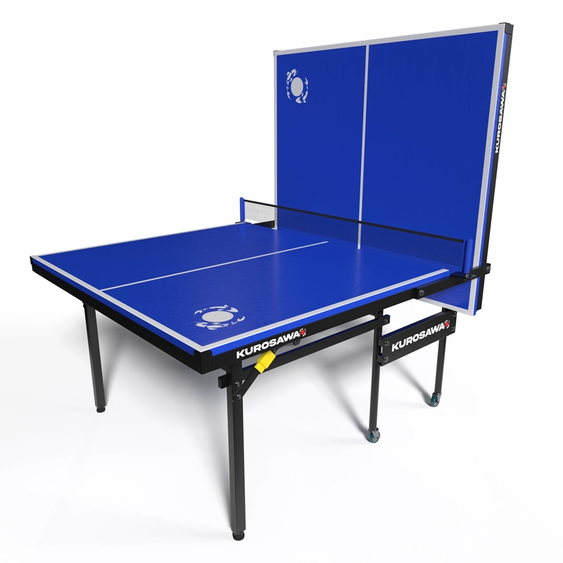 MESA DE PING PONG KUROSAWA KOHAKU AZUL ACERO 152.5 CM X 274 CM - 5