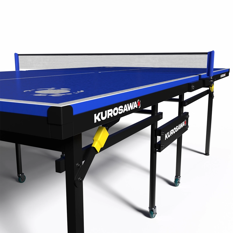 MESA DE PING PONG KUROSAWA KOHAKU AZUL ACERO 152.5 CM X 274 CM - 9