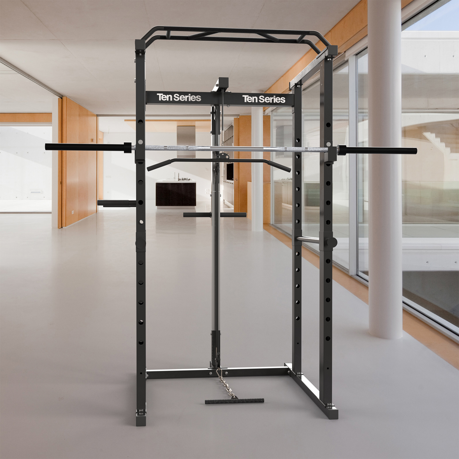JAULA POWER RACK MULTIFUNCIONAL WR80 TEN SERIES - 6