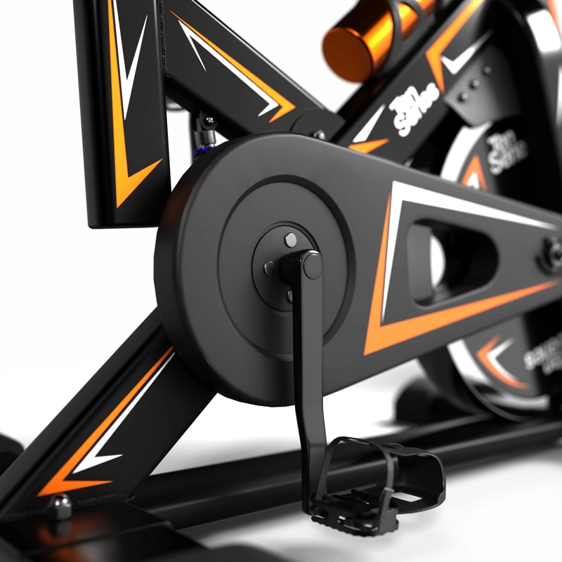 BICICLETA DE SPINNING TEN SERIES X4000 VOLANTE 120KG - 3