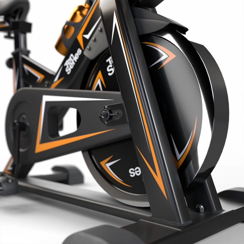 BICICLETA DE SPINNING TEN SERIES X4000 VOLANTE 120KG - 4