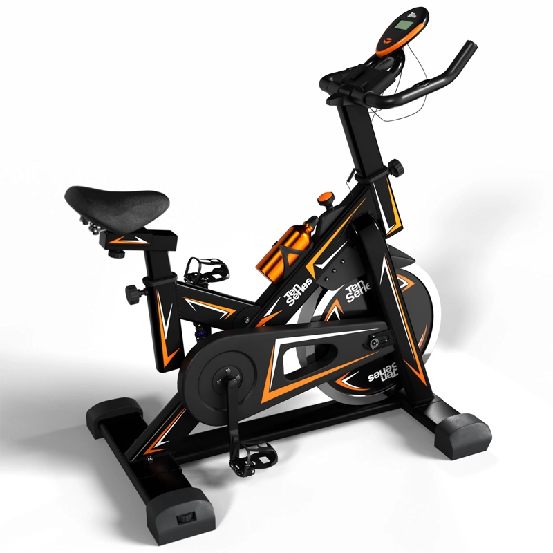BICICLETA DE SPINNING TEN SERIES X4000 VOLANTE 120KG - 6