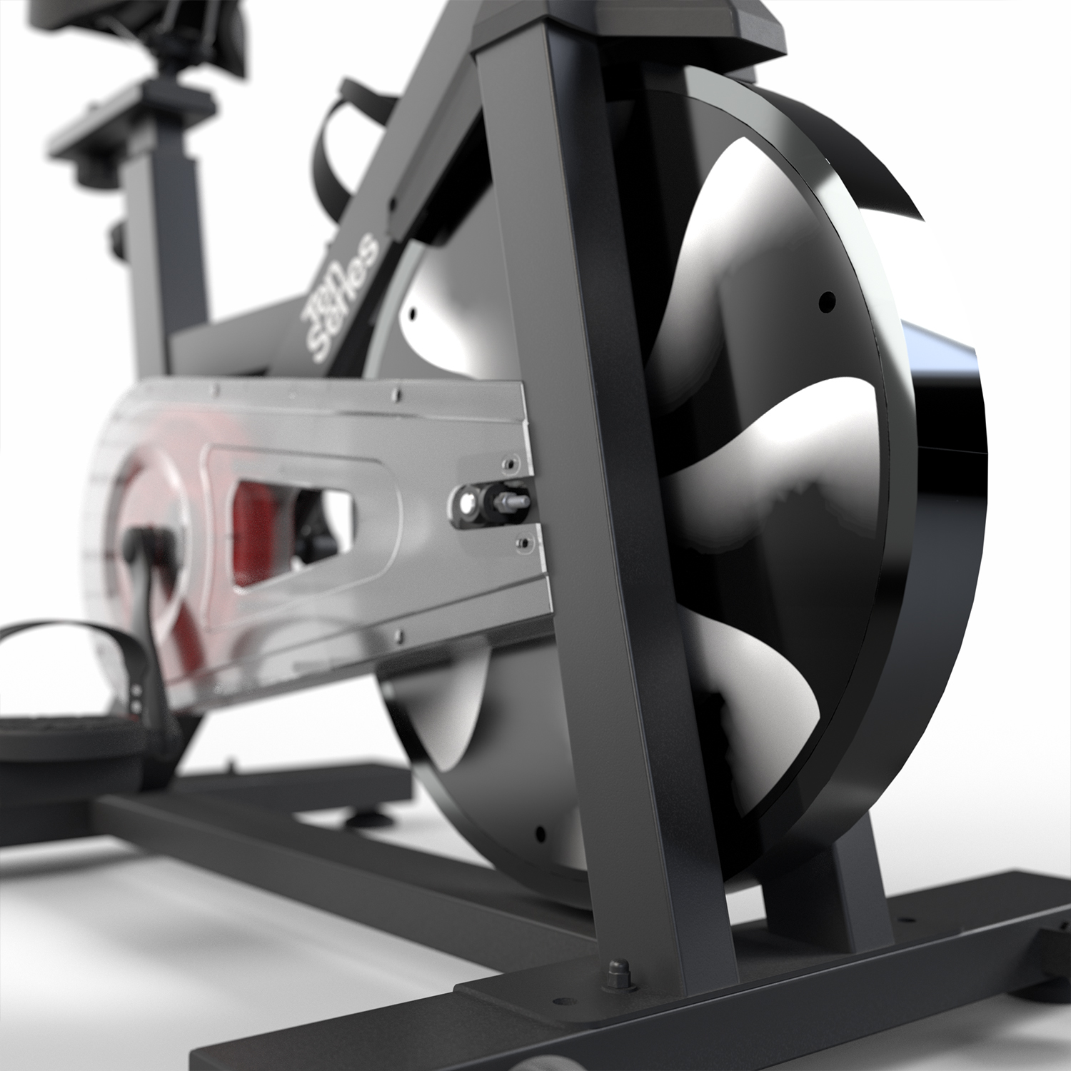 BICICLETA SPINNING XT50 RED MAGNETICA TEN SERIES - 4