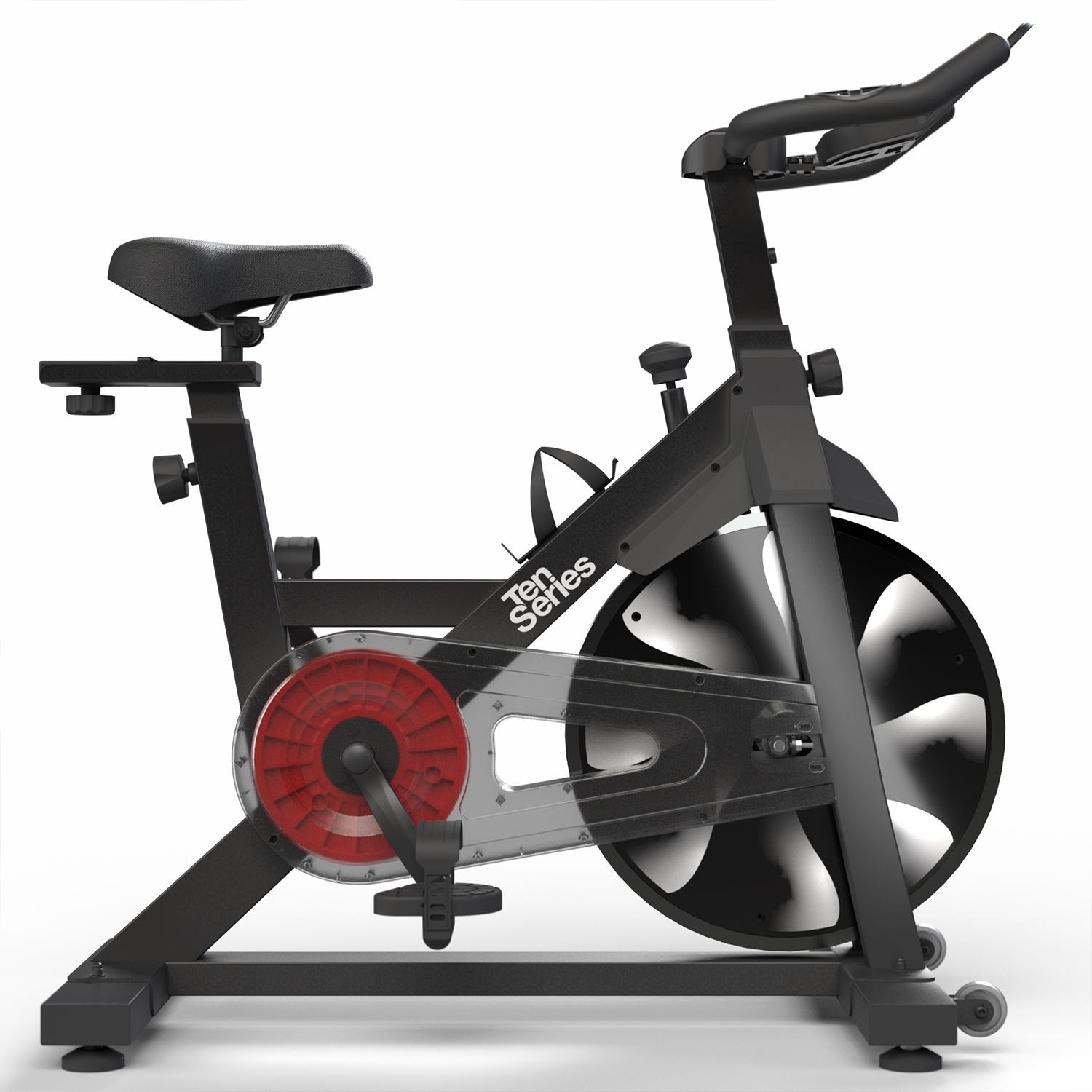 BICICLETA SPINNING XT50 RED MAGNETICA TEN SERIES - 5