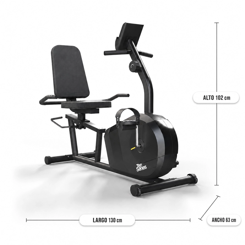 BICICLETA RECLINADA TEN SERIES M2000R - 8