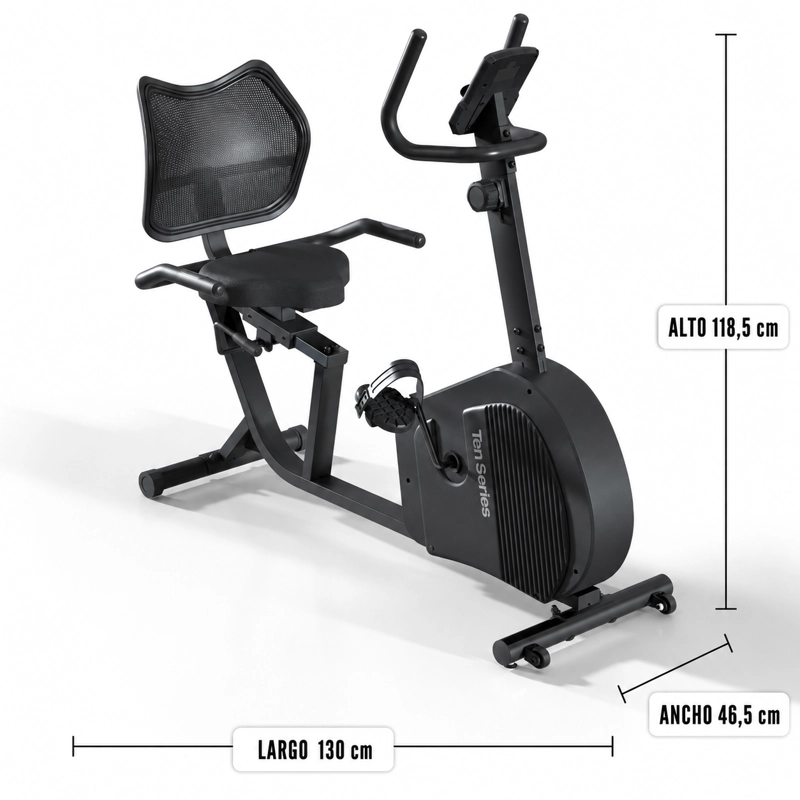 BICICLETA RECLINADA TEN SERIES M4000R - 7