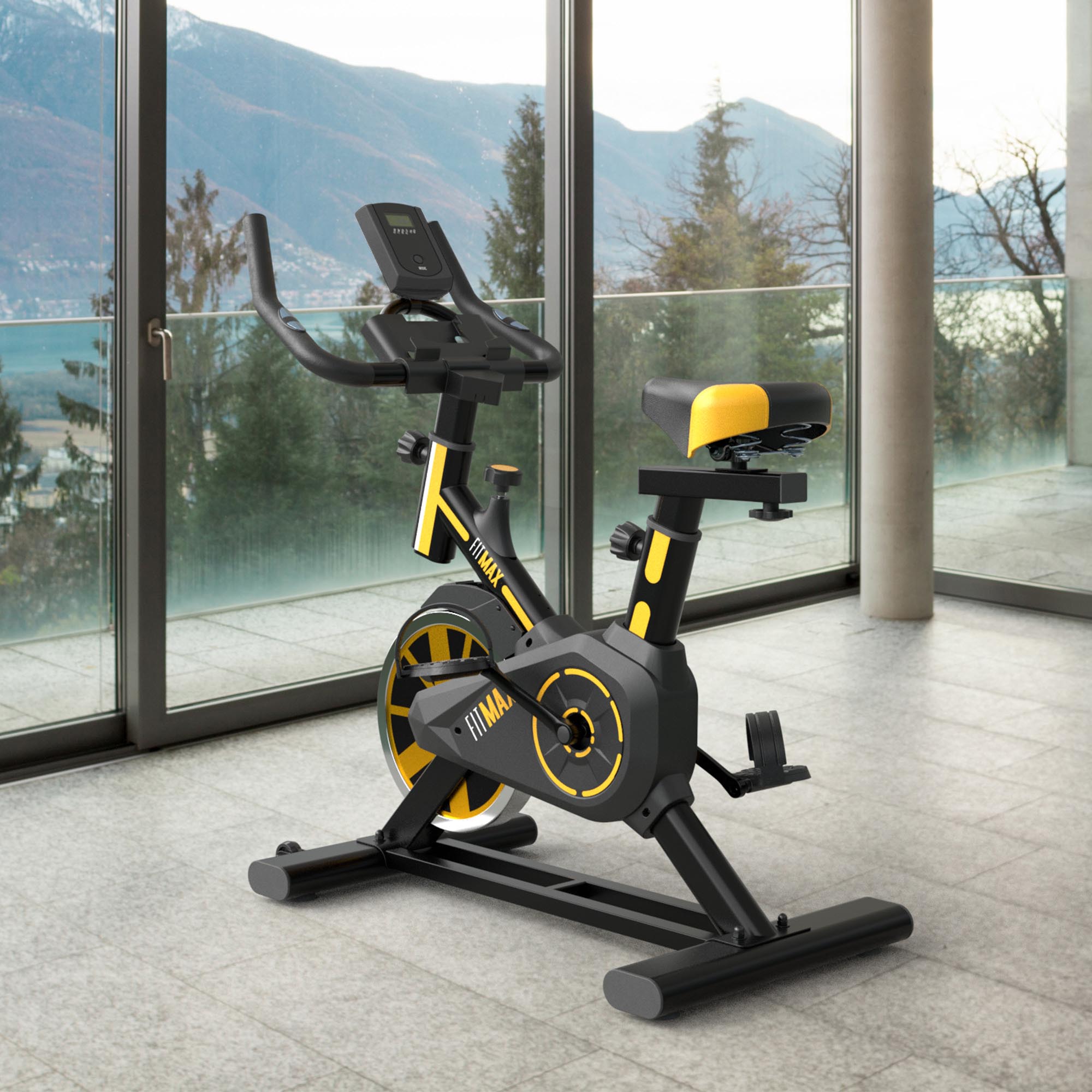 BICICLETA SPINNING TEN SERIES CAPACIDAD 100 KG SBY40 - 5