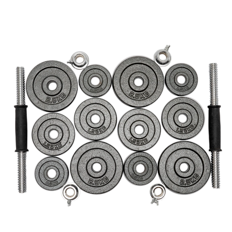 SET MANCUERNA HIERRO 20 KG TEN SERIES - 7
