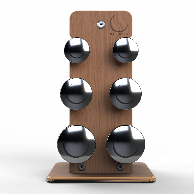 RACK DE MADERA CON MANCUERNAS ENIGMA STRENGTH - 2