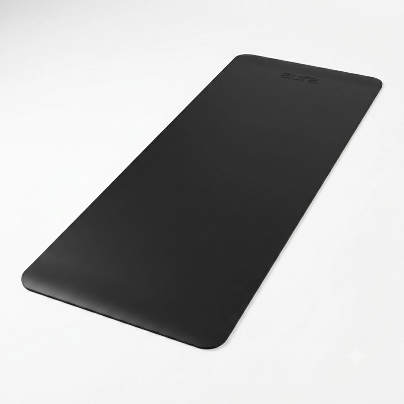 MAT DE YOGA PROFESIONAL AURA NEGRO - 2