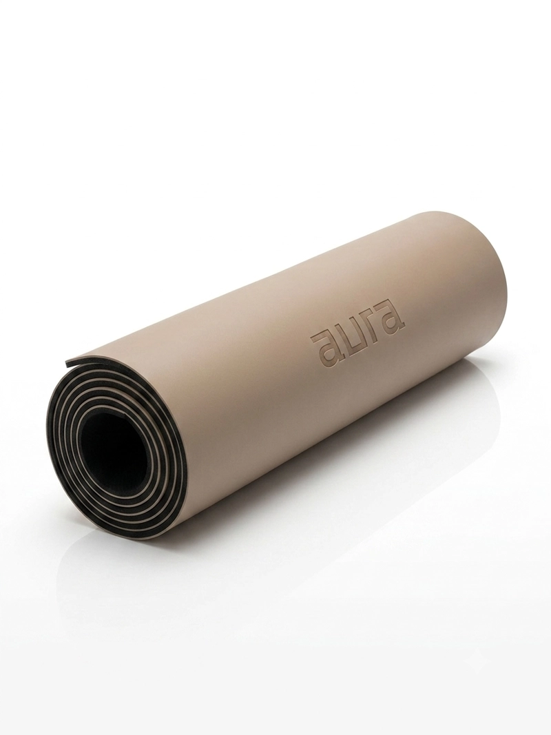 MAT DE YOGA PROFESIONAL AURA MOKKA - 1