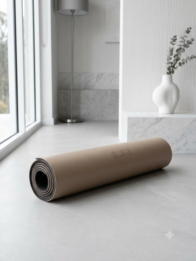 MAT DE YOGA PROFESIONAL AURA MOKKA - 5