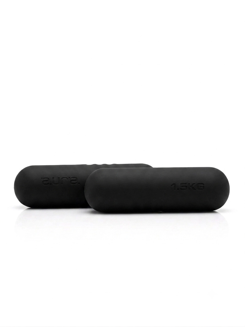 PAR DE MANCUERNAS SILICONA 1,5 KG AURA - 4
