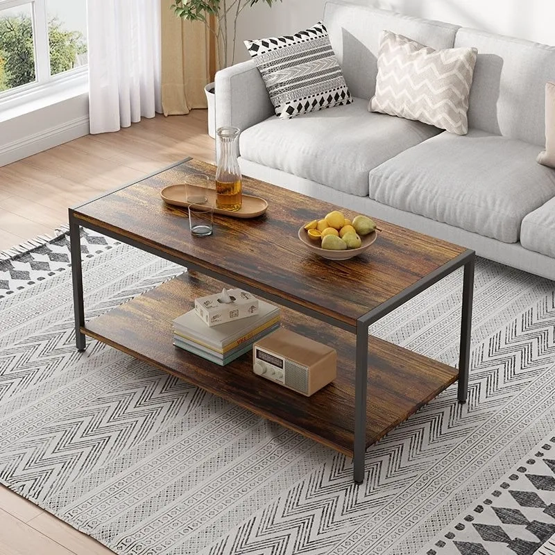 MESA DE CENTRO CON FORMA DE NUBE 110X50X45CM - 1
