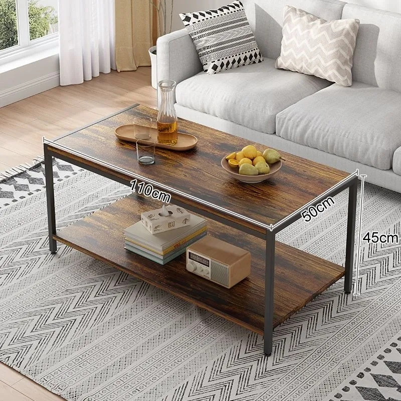 MESA DE CENTRO CON FORMA DE NUBE 110X50X45CM - 2